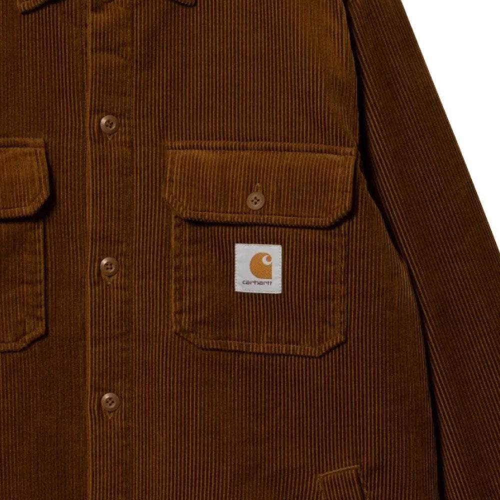 Whitsome Shirt Jacket Deeo Hamilton Brown コーデュロイ シャツ ジャケット