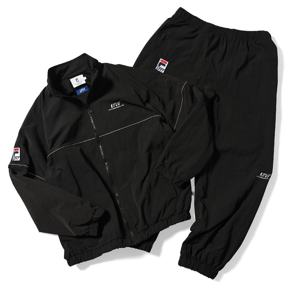 × FILA Track Pants ナイロン リフレクター パイピング トラック パンツ