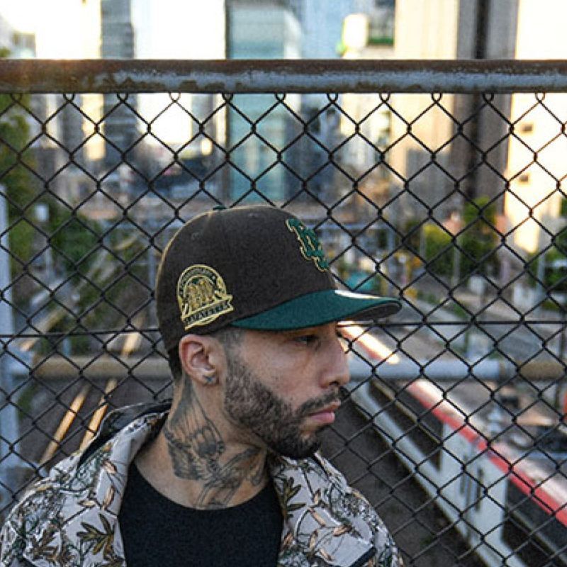 × New Era LF Logo 59Fifty 20th Anniversary Cap "Beef And Broccoli" ニューエラ ロゴ キャップ 帽子