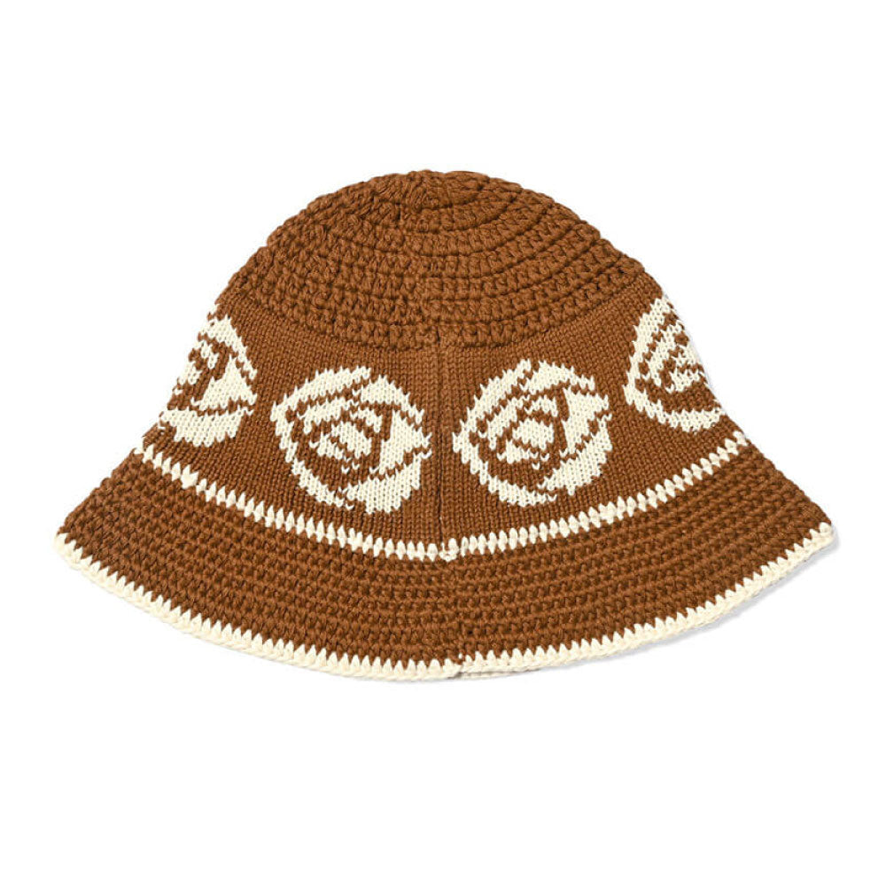Rose Knit Bucket Hat クロシェ ニット バケット ハット 帽子