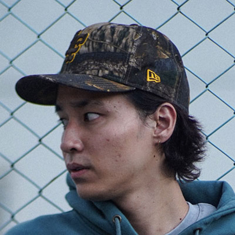 × New Era LF Logo 59Fifty 20th Anniversary Cap "Real Tree" ニューエラ ロゴ キャップ 帽子