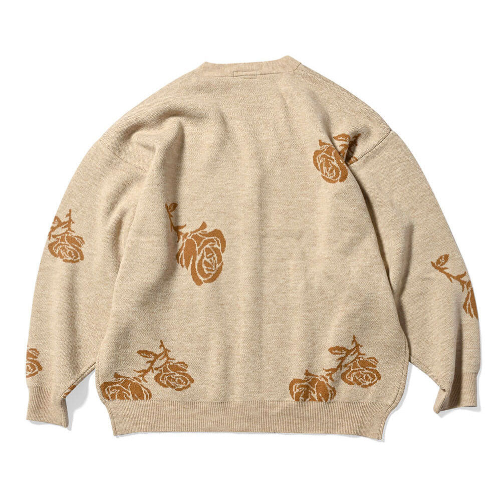 Rose Knit Cardigan ローズ ニット カーディガン