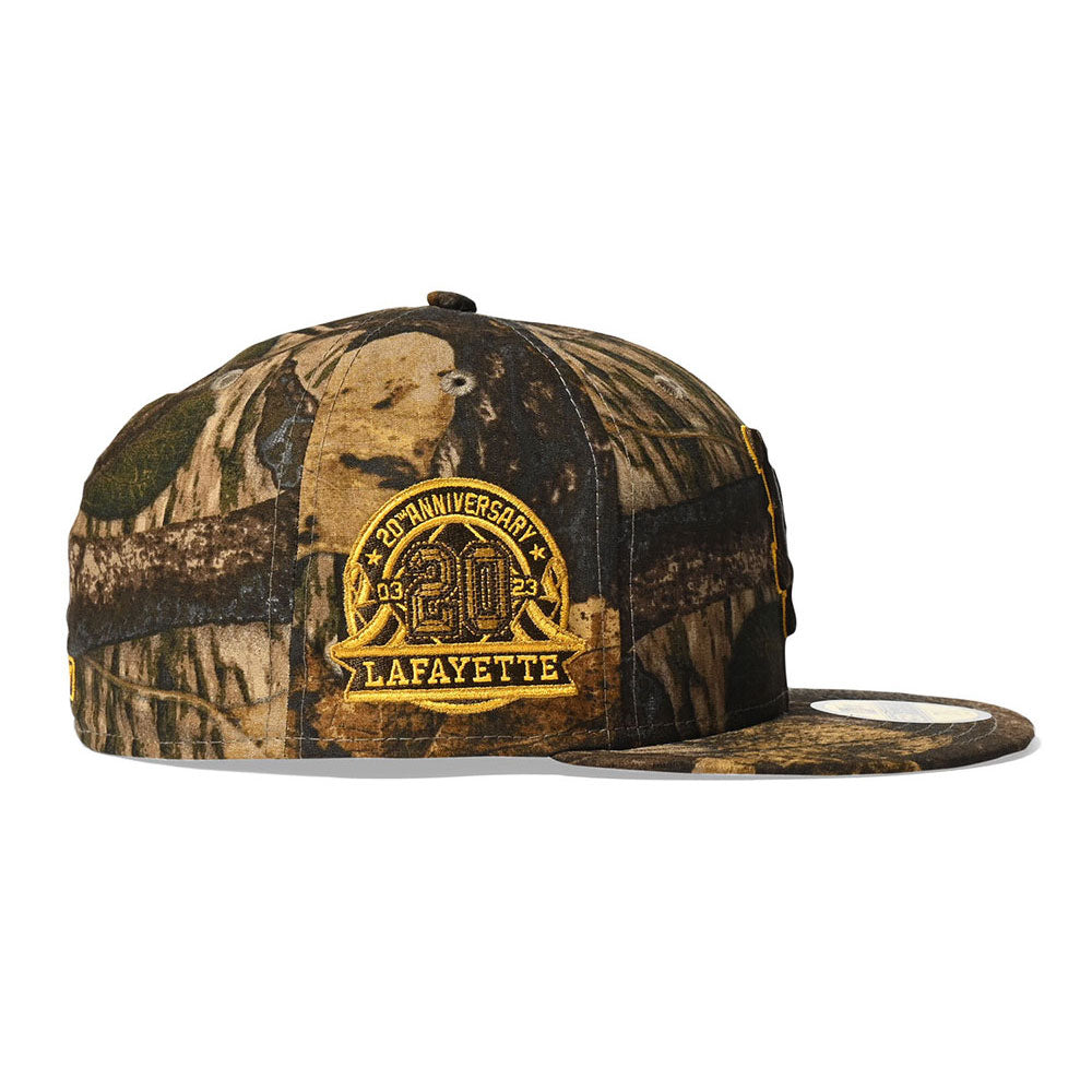 × New Era LF Logo 59Fifty 20th Anniversary Cap "Real Tree" ニューエラ ロゴ キャップ 帽子