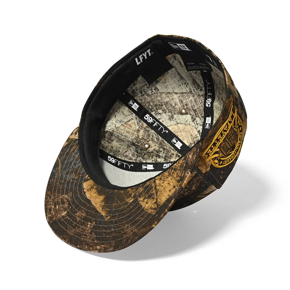 × New Era LF Logo 59Fifty 20th Anniversary Cap "Real Tree" ニューエラ ロゴ キャップ 帽子