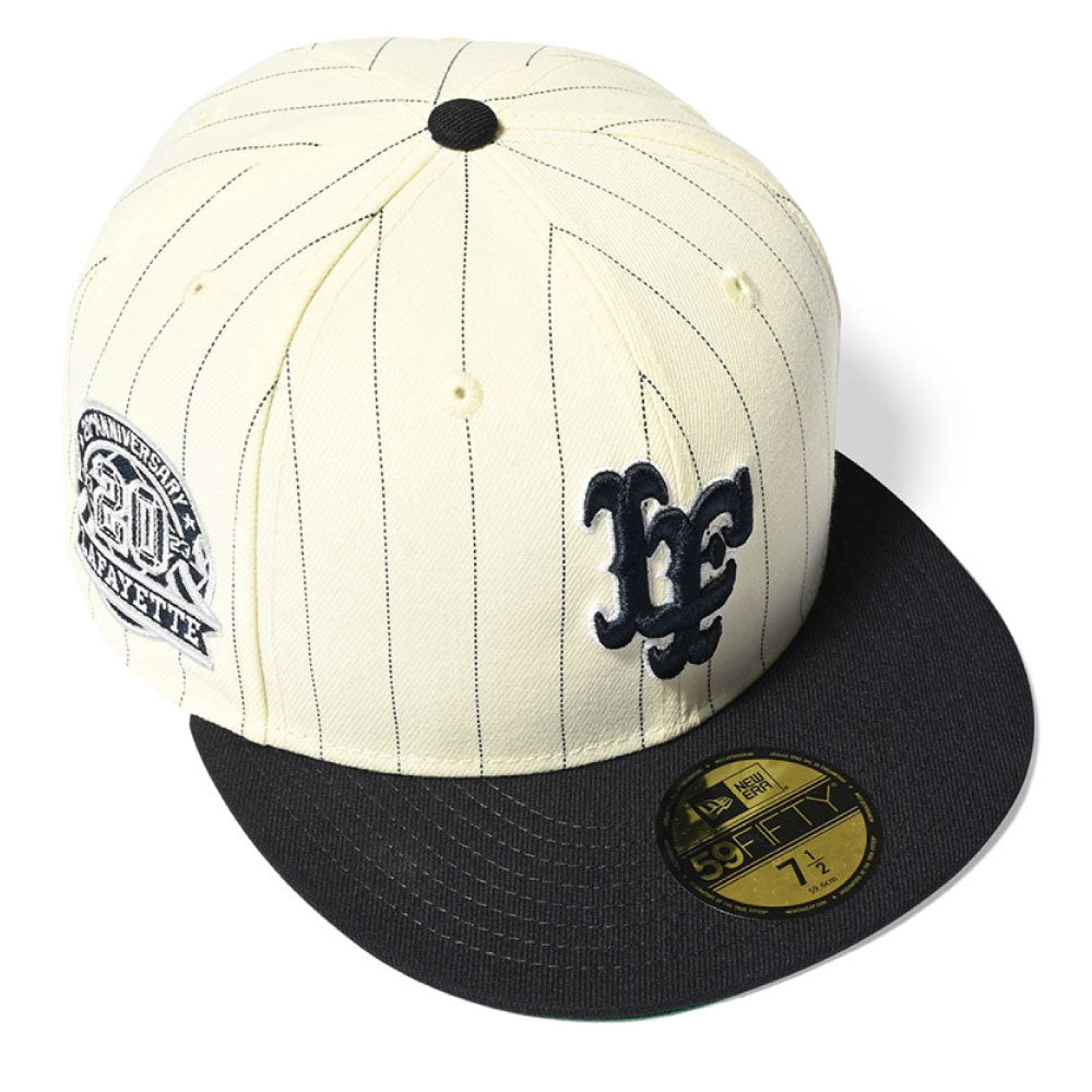 × New Era LF Logo 59Fifty 20th Anniversary Cap "Stripe" ニューエラ ロゴ キャップ 帽子