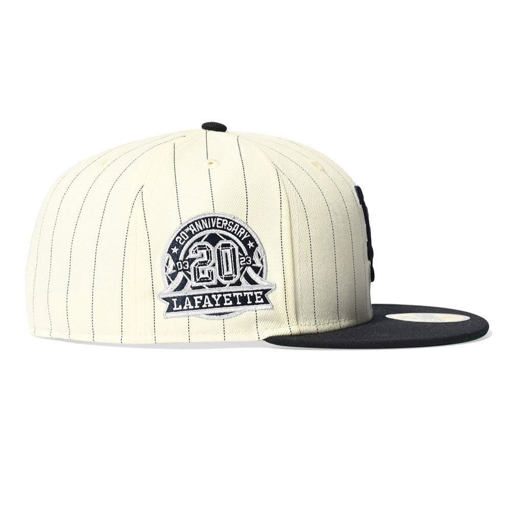 × New Era LF Logo 59Fifty 20th Anniversary Cap "Stripe" ニューエラ ロゴ キャップ 帽子