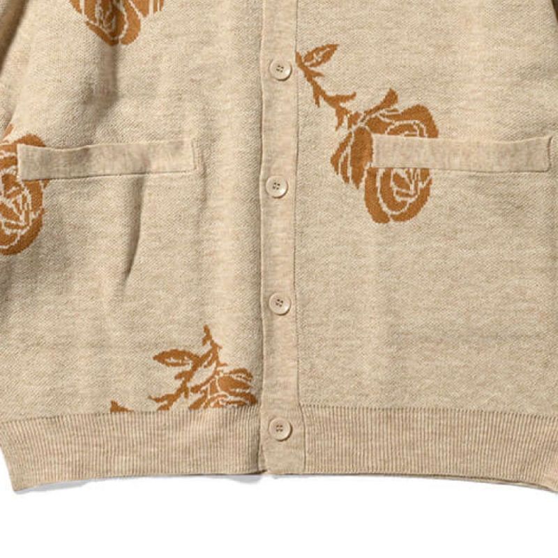 Rose Knit Cardigan ローズ ニット カーディガン