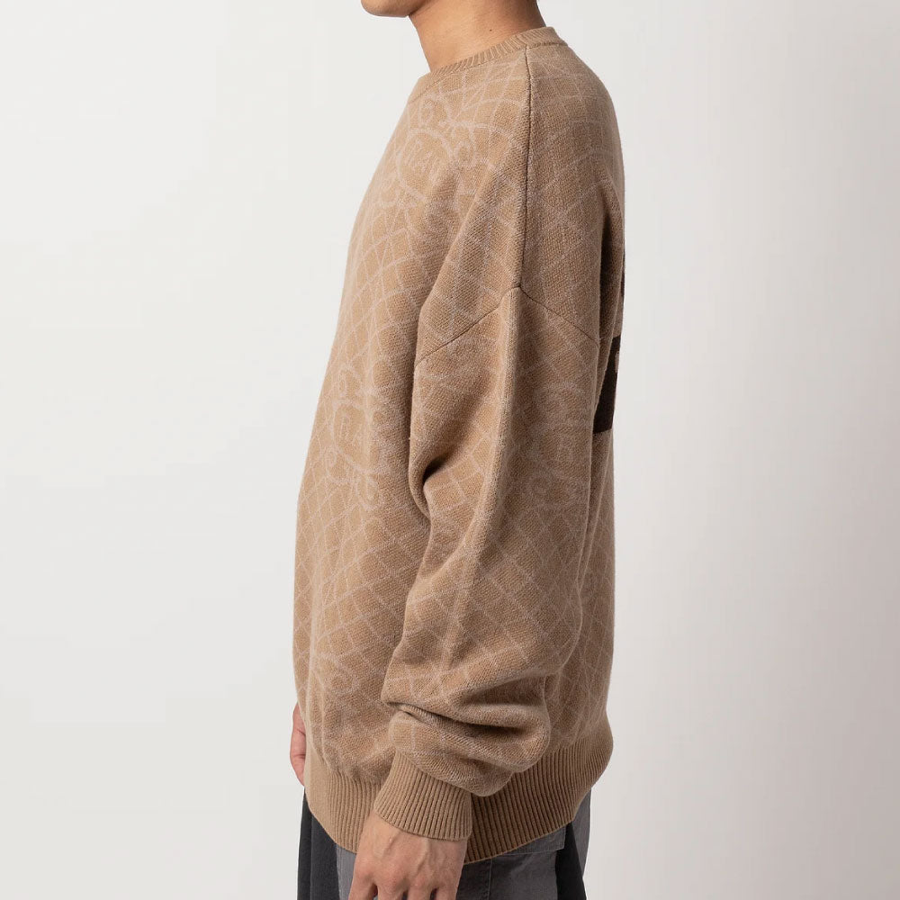 x Raw Rolled Up Knit クルーネック ニット セーター