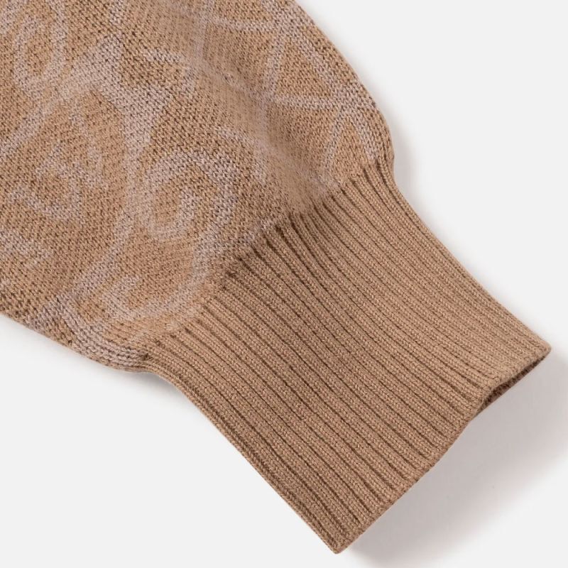 x Raw Rolled Up Knit クルーネック ニット セーター