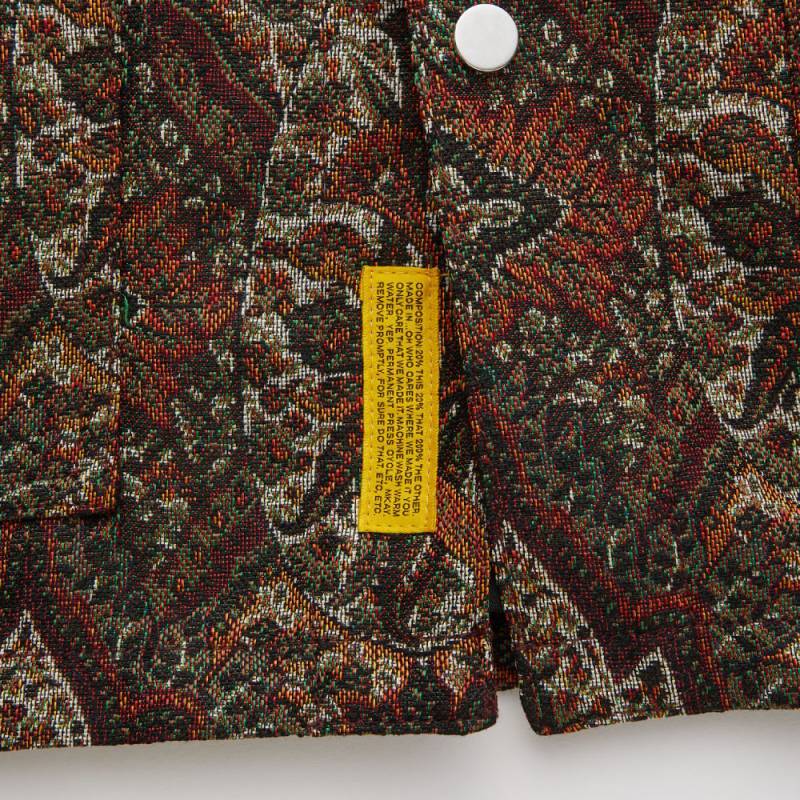 FiberallI Coverall Jacket Liberty ゴブラン ジャガード ワーク カバーオール