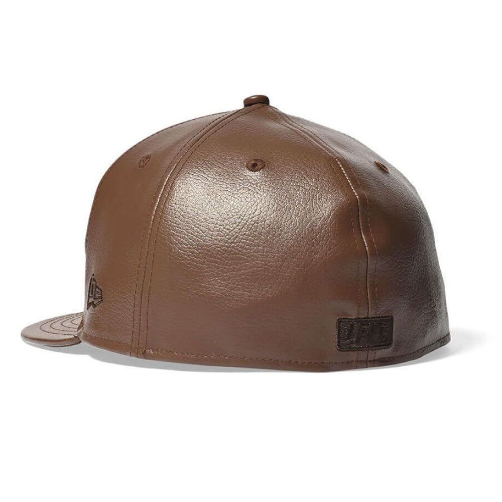 × New Era LF Logo 59Fifty 20th Anniversary Cap "Leather" ニューエラ ロゴ キャップ 帽子