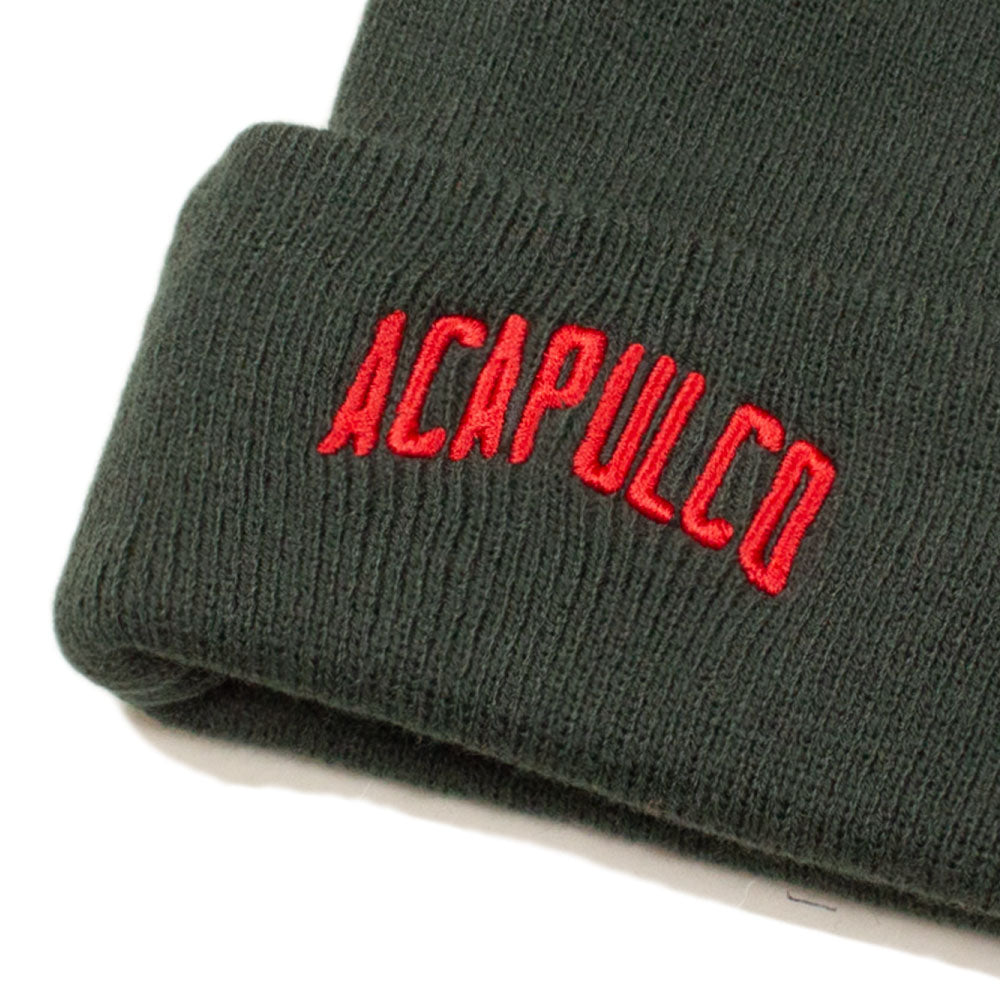 Varsity Logo Beanie Knit Cap バーシティー ロゴ ビーニー ニット キャップ 帽子