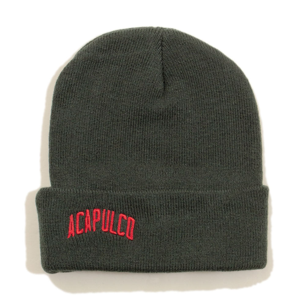 Varsity Logo Beanie Knit Cap バーシティー ロゴ ビーニー ニット キャップ 帽子