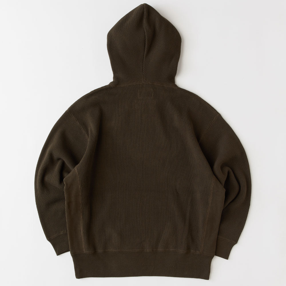 × Healthknit Healthermal Super Heavy Waffle Hoodie コラボ ワッフル パーカー
