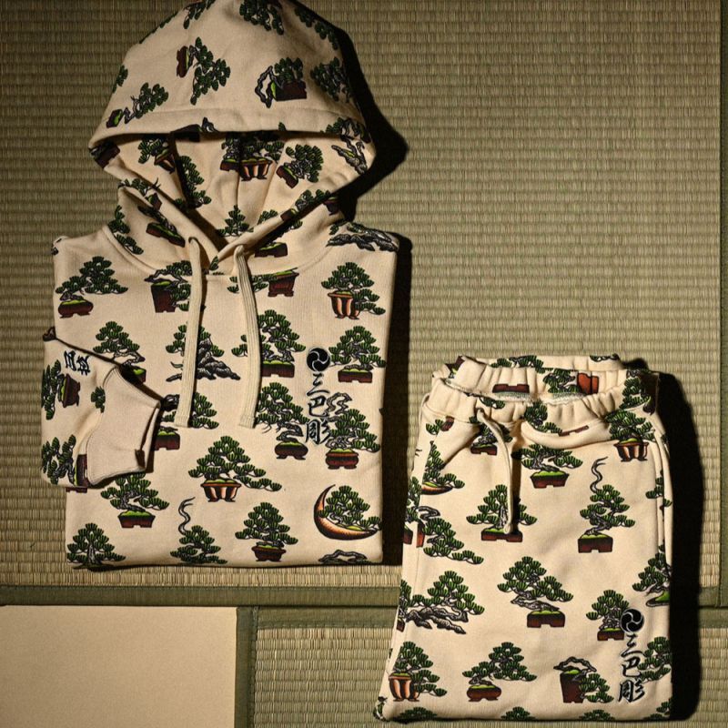 × Three Tides Tattoo Bonsai Hoodie スリータイズ タトゥー プルオーバー スウェット パーカー