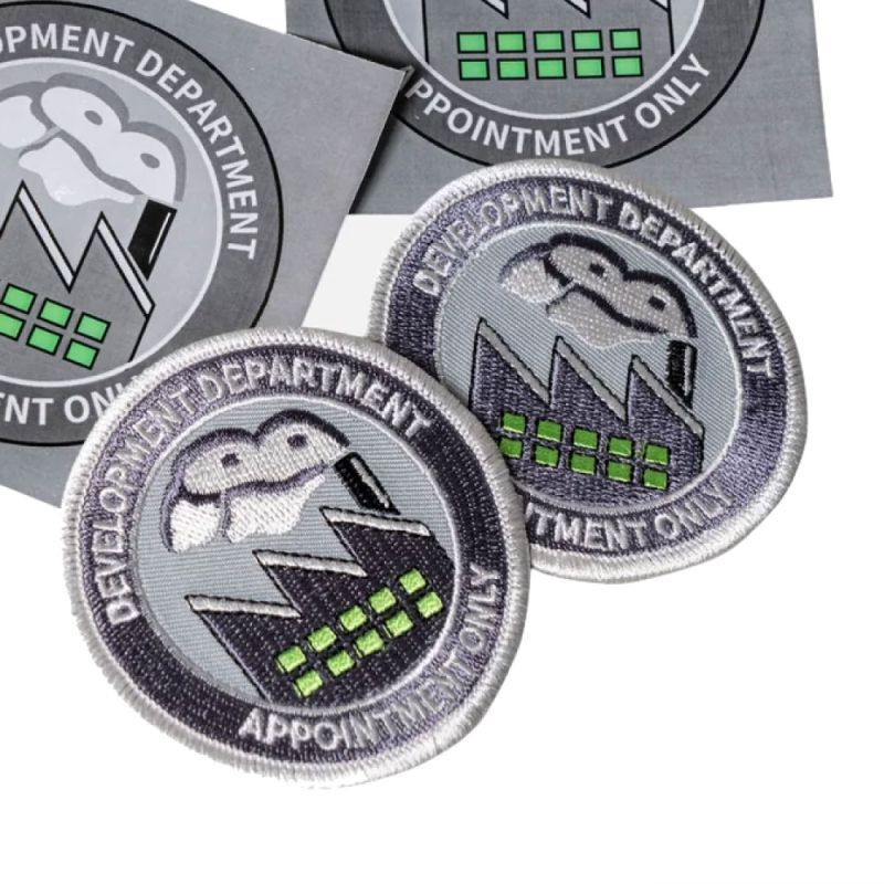 Department Kit Patch & Sticker DIY キット IB開発部門 ロゴ ワッペン ステッカー ZIP パック