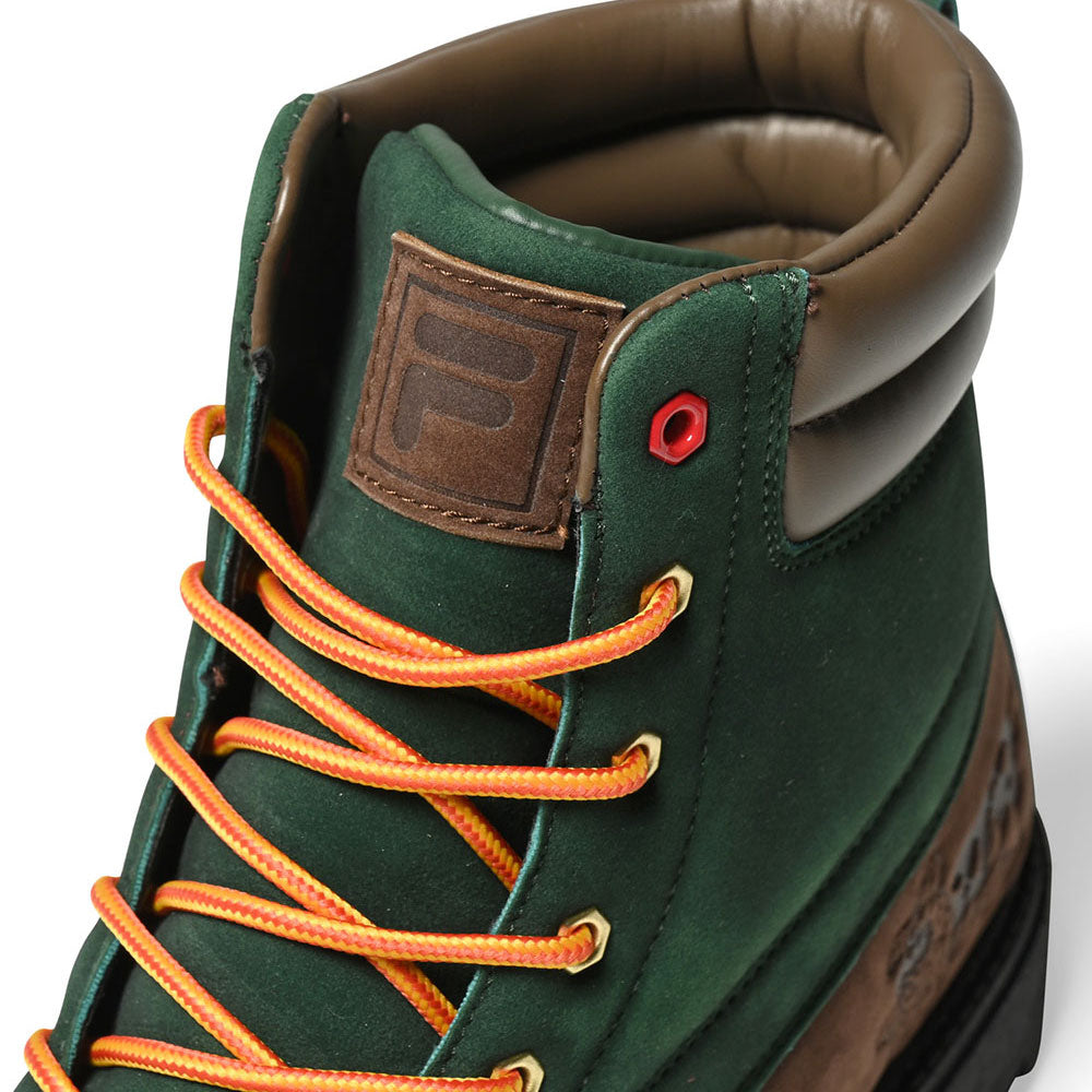 × Grappler Baki Watersedge WP FS Brown Green フィラ グラップラー刃牙 ブーツ