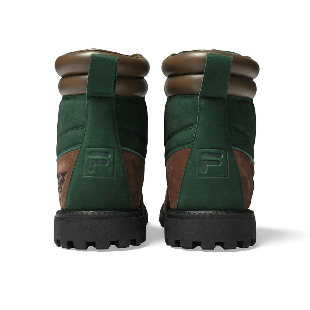 × Grappler Baki Watersedge WP FS Brown Green フィラ グラップラー刃牙 ブーツ