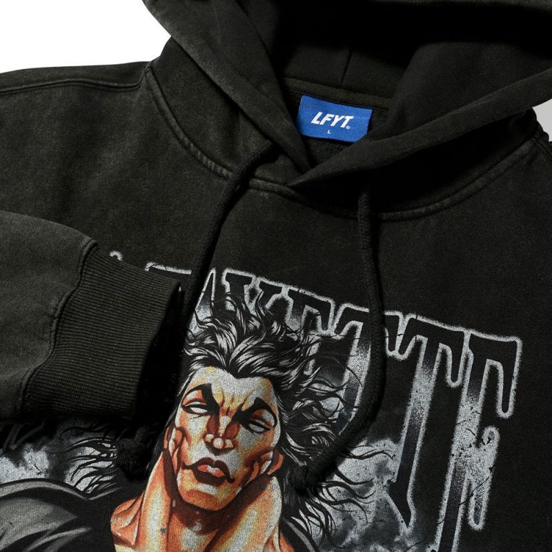 × Grappler Baki Yujiro Sweat Hoodie グラップラー刃牙 プルオーバー パーカー