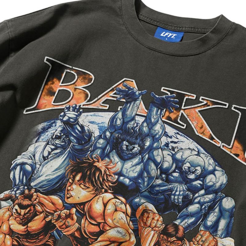 × Grappler Baki All Star S/S Tee グラップラー刃牙 半袖 Tシャツ