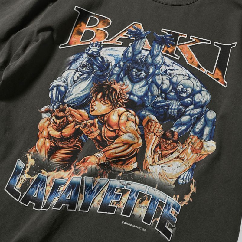 × Grappler Baki All Star S/S Tee グラップラー刃牙 半袖 Tシャツ