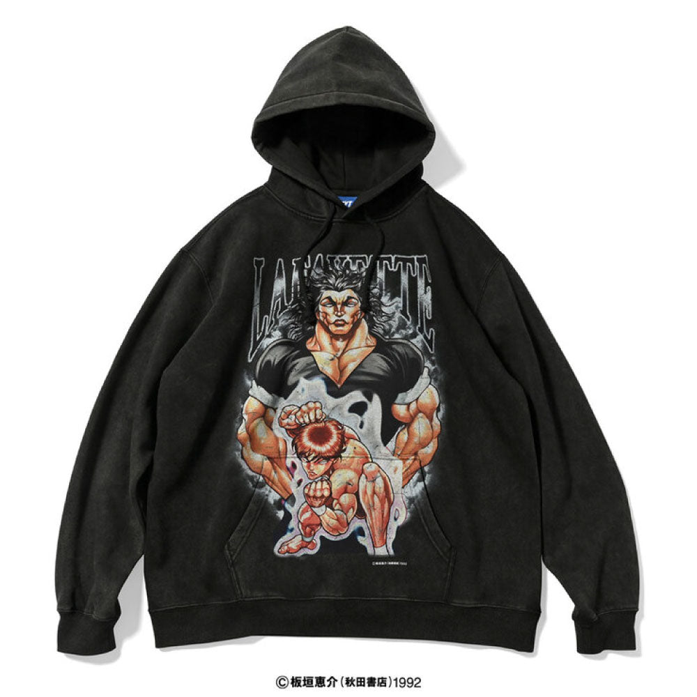 × Grappler Baki Yujiro Sweat Hoodie グラップラー刃牙 プルオーバー パーカー