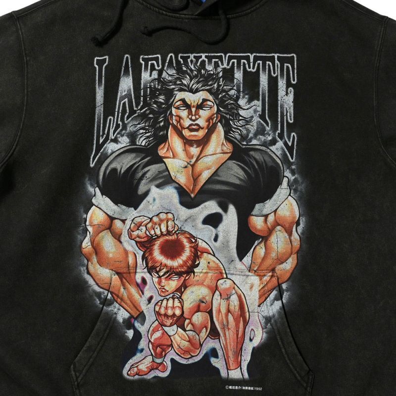 × Grappler Baki Yujiro Sweat Hoodie グラップラー刃牙 プルオーバー パーカー