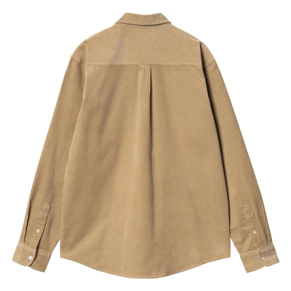 Madison Fine Cord L/S Shirt Sable Beg マディソン コーデュロイ 長袖 ワーク シャツ