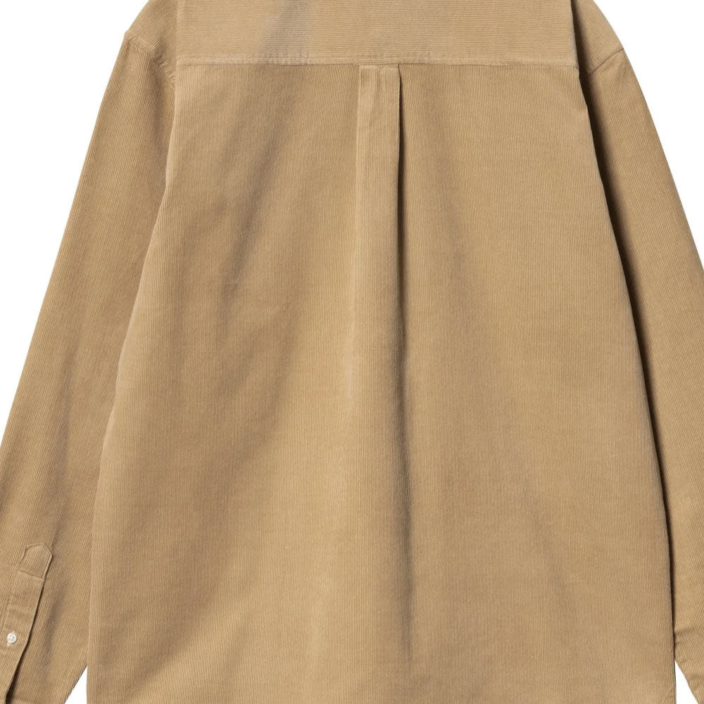 Madison Fine Cord L/S Shirt Sable Beg マディソン コーデュロイ 長袖 ワーク シャツ
