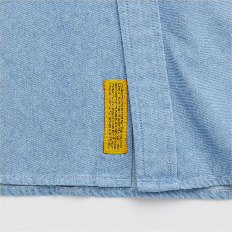 B.D.Dee L/S Denim Shirt デニム BIG シルエット 長袖 シャツ