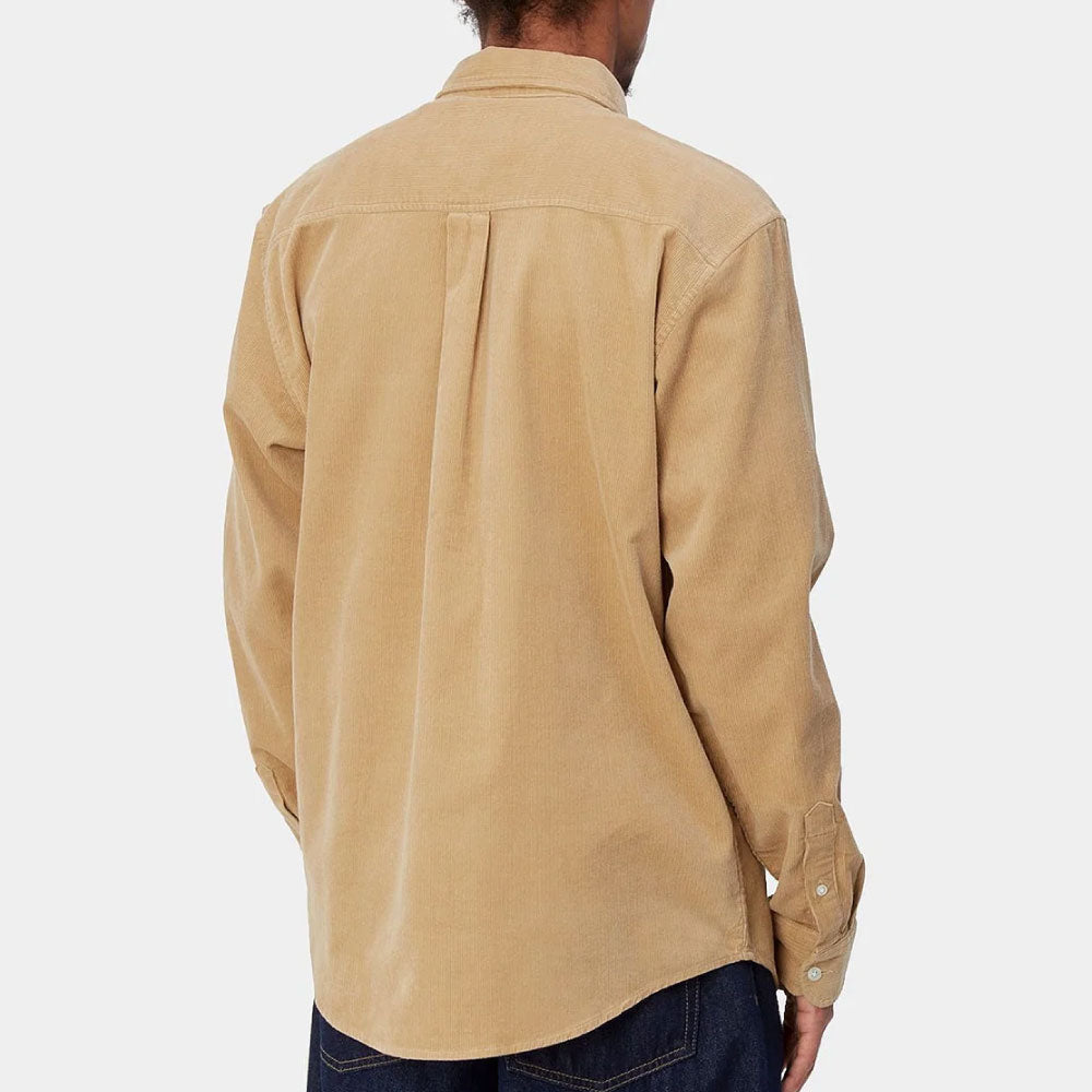 Madison Fine Cord L/S Shirt Sable Beg マディソン コーデュロイ 長袖 ワーク シャツ