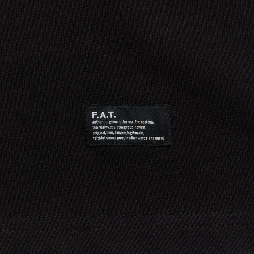 CRUX S/S Logo Tee BLK 半袖 ヘヴーウェイト Tシャツ 13oz