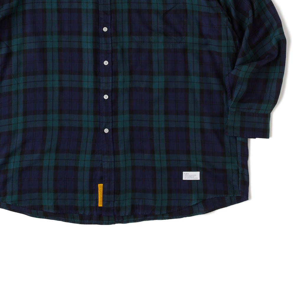 BIGARTAN L/S Tartan Shirt タータン チェック BIG シルエット 長袖 ワーク シャツ