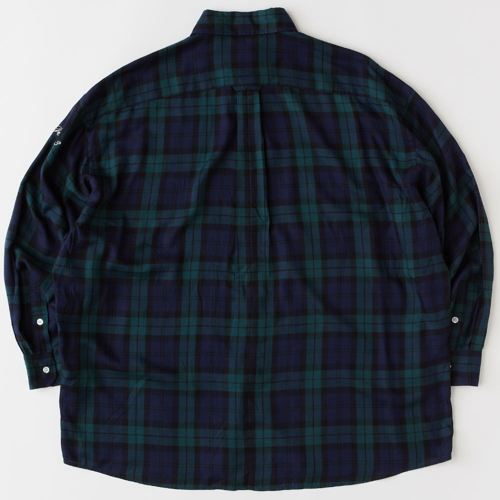 BIGARTAN L/S Tartan Shirt タータン チェック BIG シルエット 長袖 ワーク シャツ