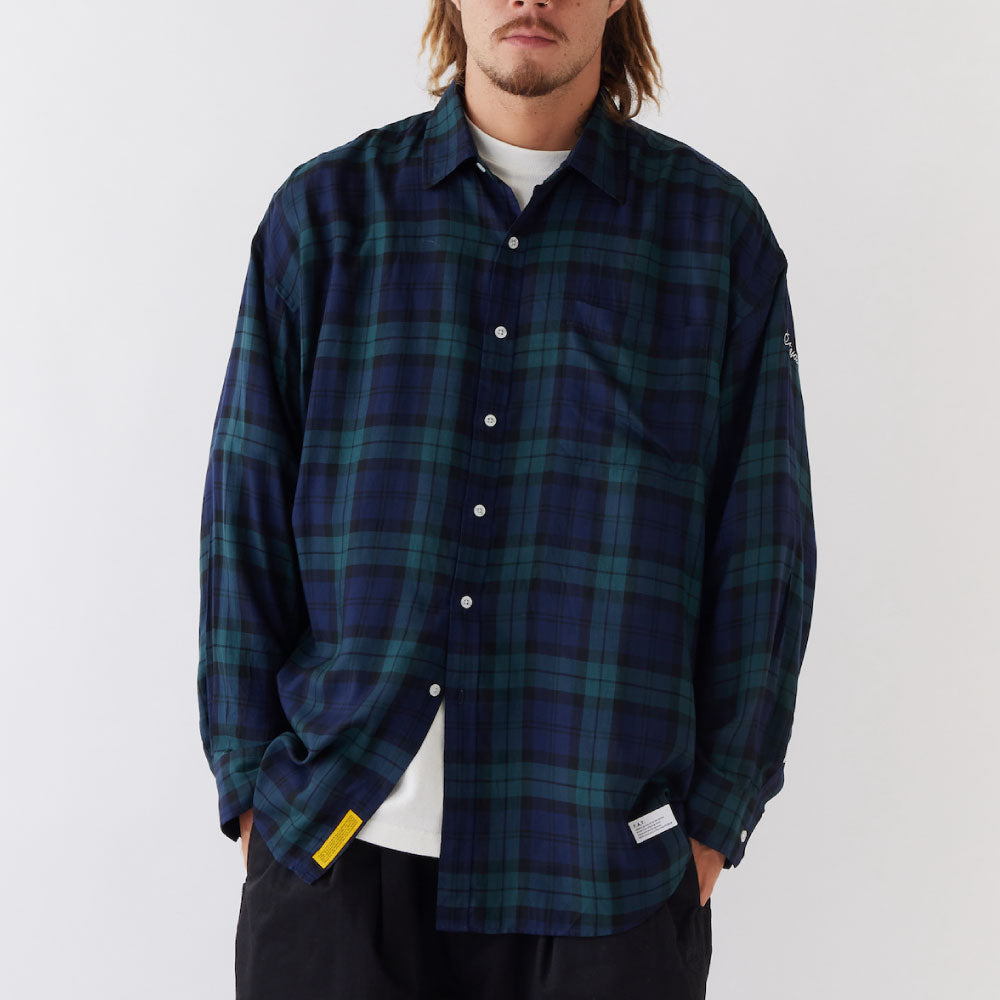 BIGARTAN L/S Tartan Shirt タータン チェック BIG シルエット 長袖 ワーク シャツ