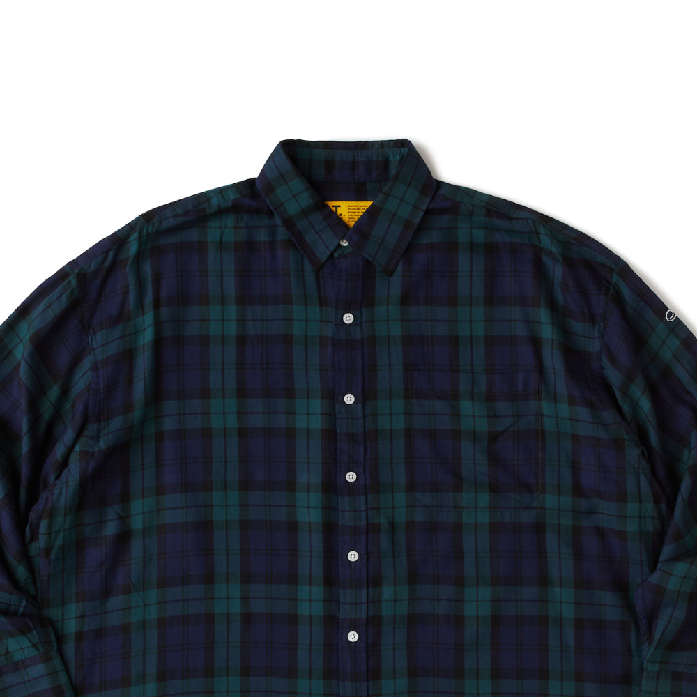 BIGARTAN L/S Tartan Shirt タータン チェック BIG シルエット 長袖 ワーク シャツ