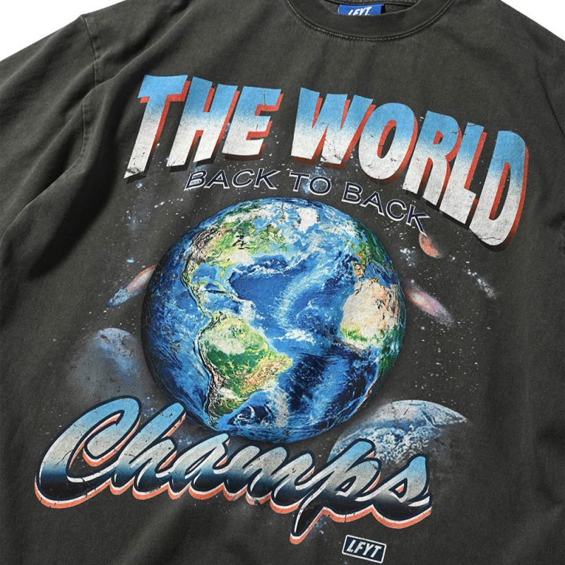 World Champs Tee Type9 Vintage BLK ワールドチャンプス ビンテージ 半袖 Tシャツ