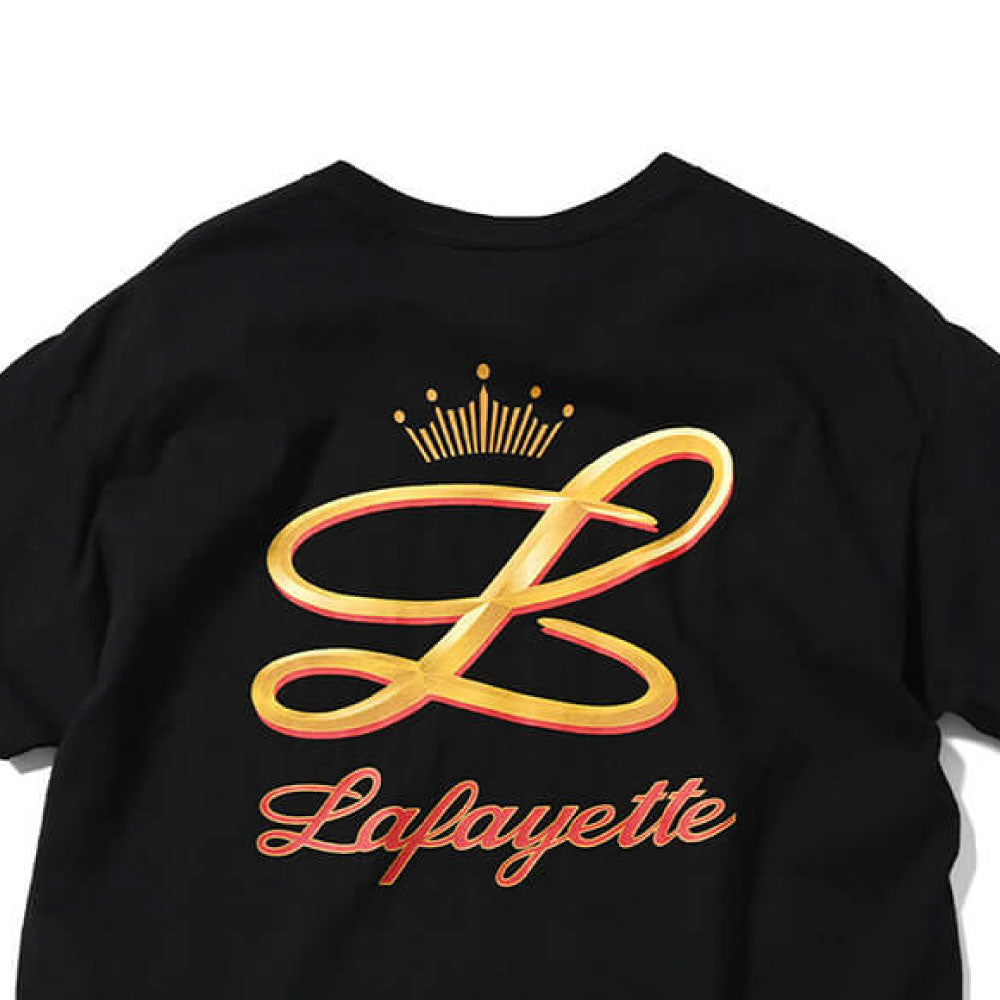 Gold L Logo S/S Tee BLK ゴールド ロゴ 半袖 Tシャツ