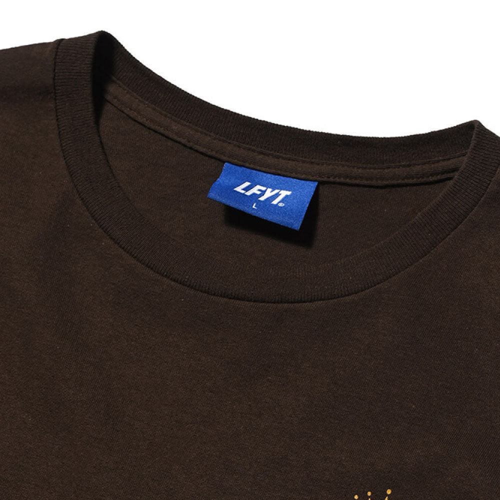 Gold L Logo S/S Tee BRN ゴールド ロゴ 半袖 Tシャツ