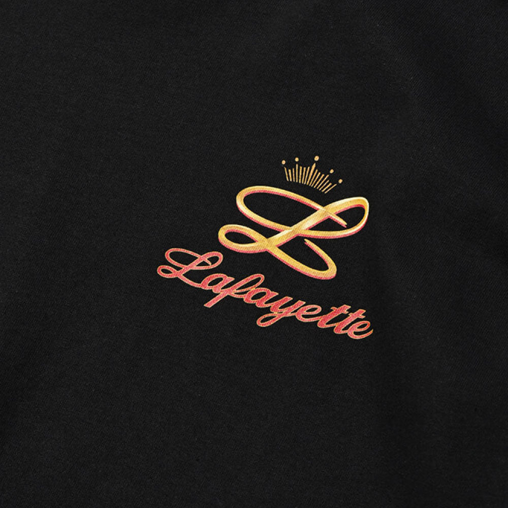 Gold L Logo S/S Tee BLK ゴールド ロゴ 半袖 Tシャツ