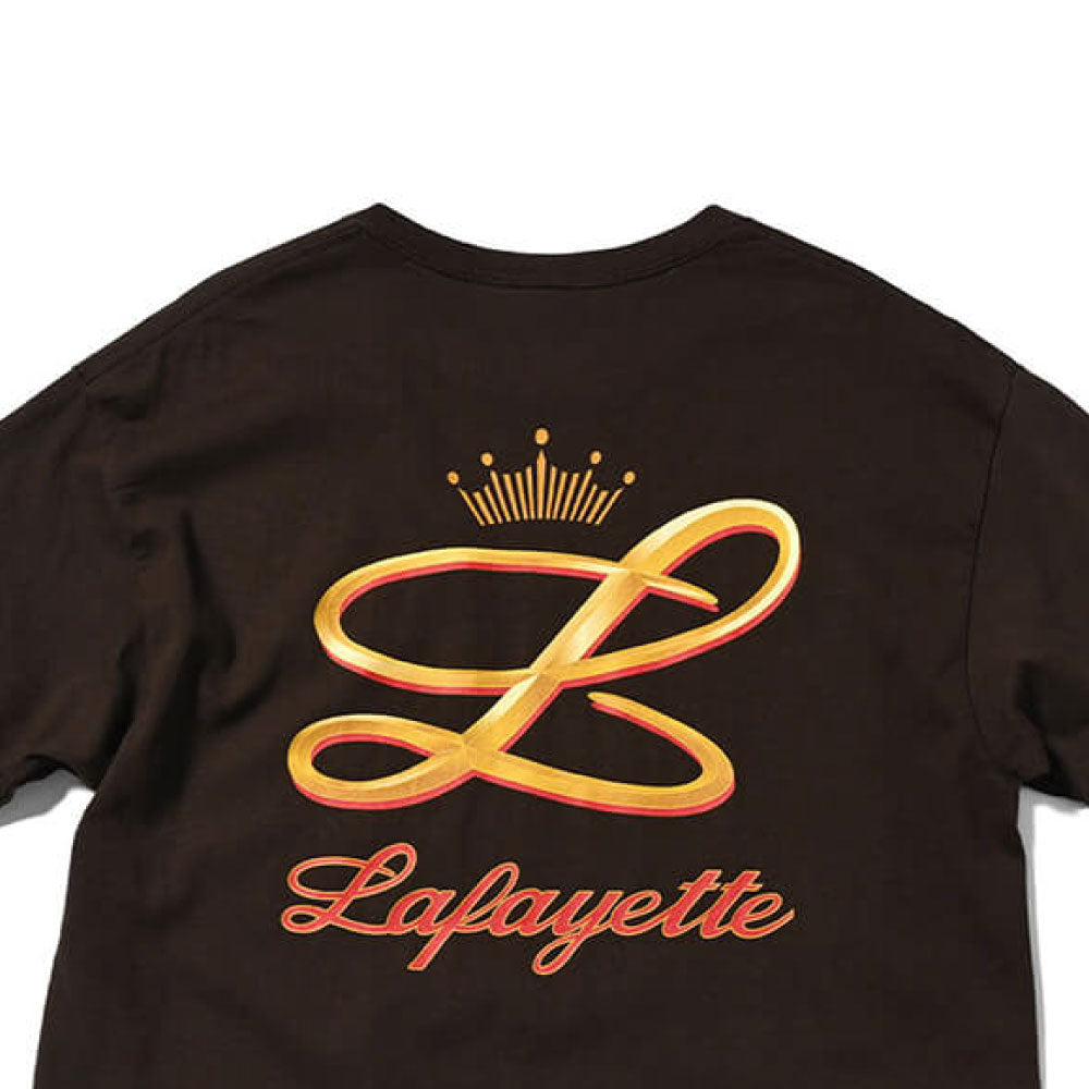 Gold L Logo S/S Tee BRN ゴールド ロゴ 半袖 Tシャツ