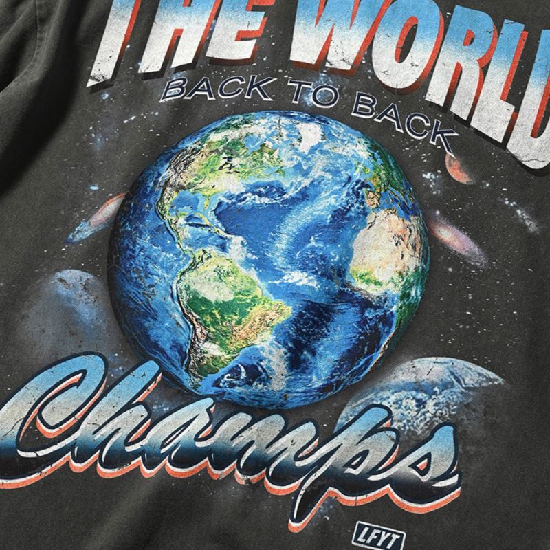 World Champs Tee Type9 Vintage BLK ワールドチャンプス ビンテージ 半袖 Tシャツ
