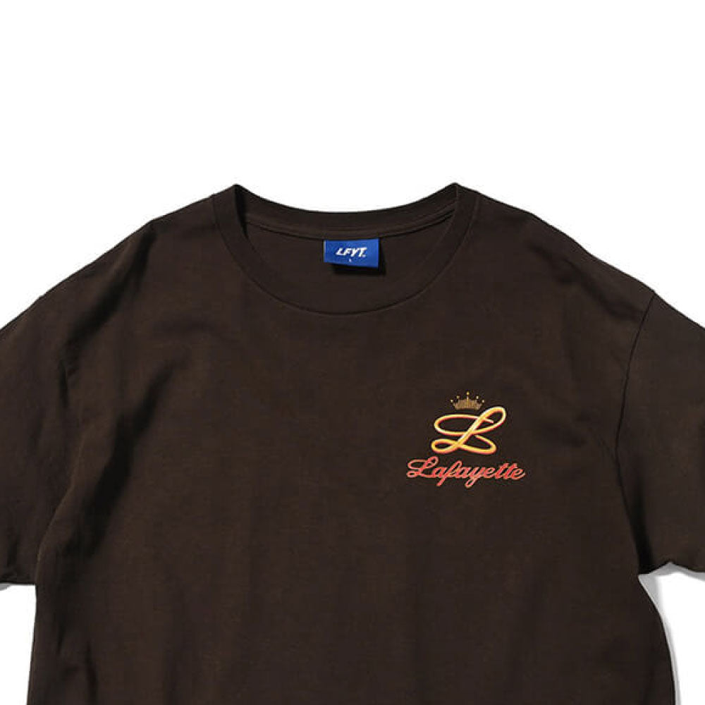 Gold L Logo S/S Tee BRN ゴールド ロゴ 半袖 Tシャツ