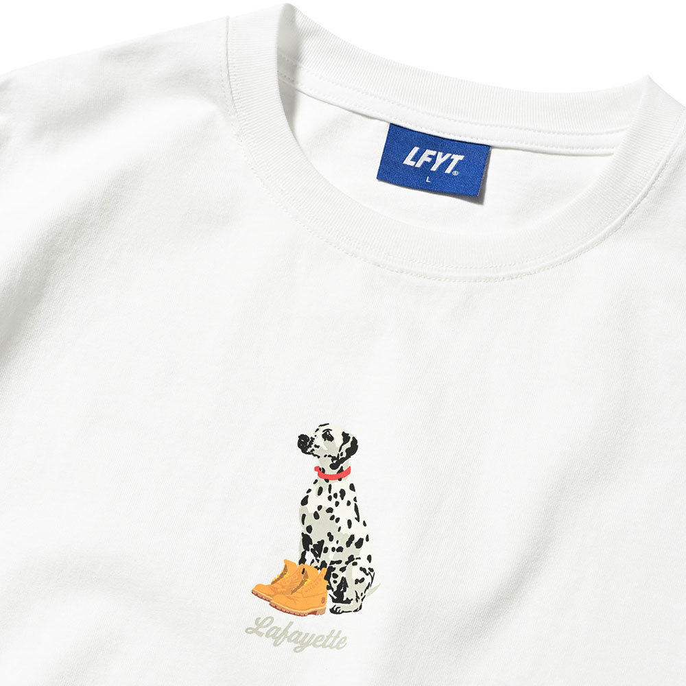Dalmatian S/S Tee ダルメシアン イエロー ブーツ 半袖 Tシャツ
