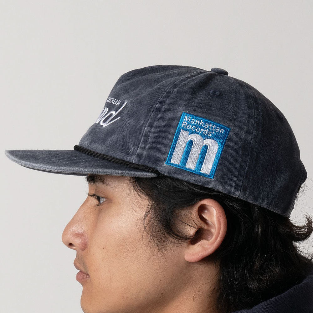 x Manhattan Records No Thanks Cap Washed マンハッタンレコード キャップ 帽子