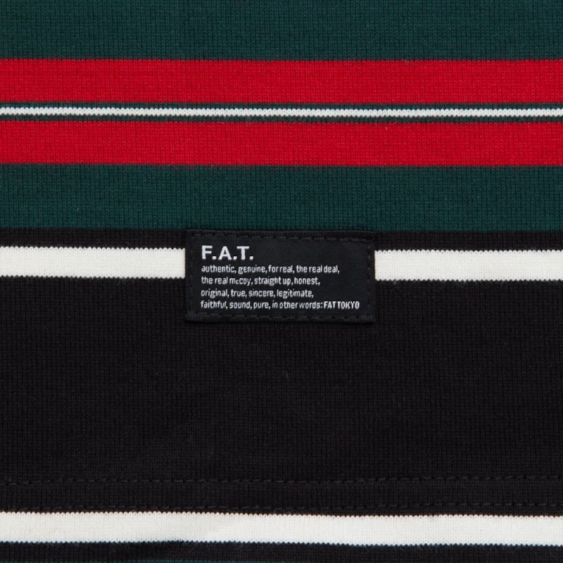GRANDA S/S Border Tee BLK 半袖 ヘヴーウェイト Tシャツ