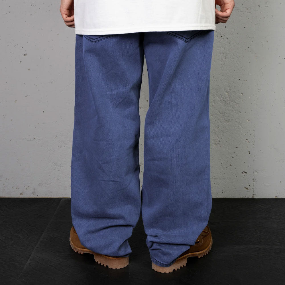 Washed Baggy Jeans NVY ウォッシュド カラー バギー ジーンズ デニム パンツ