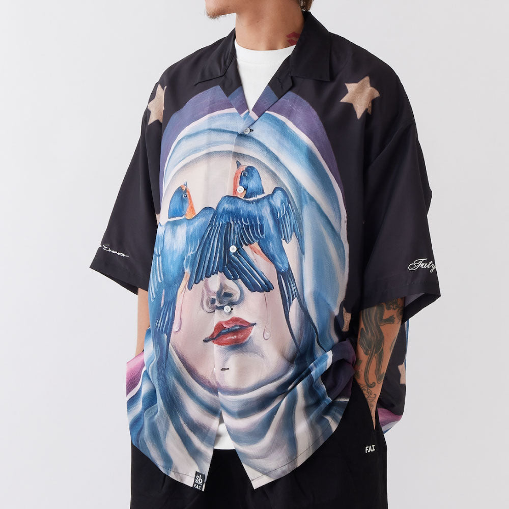 M.E.HOPE S/S Mariko Enomoto AO Shirt BLK 半袖 シャツ