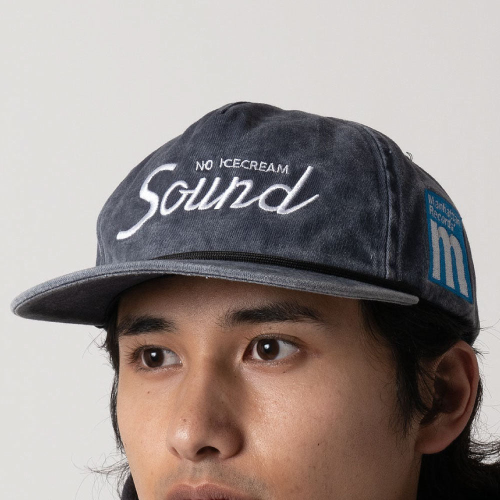 x Manhattan Records No Thanks Cap Washed マンハッタンレコード キャップ 帽子