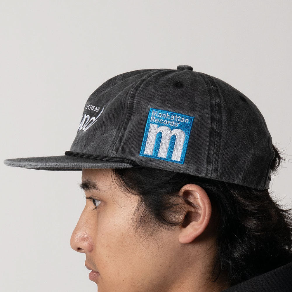 x Manhattan Records No Thanks Cap Washed マンハッタンレコード キャップ 帽子